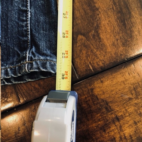 Express Jeans Rocco Slim Skinny Fit Mens size 33x32 Dark blue wash - Picture 3 of 13